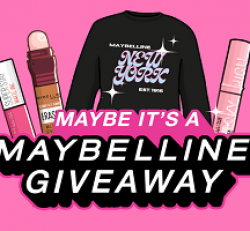 Maybe Its a Maybelline Giveaway prize ilustration