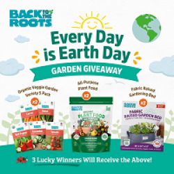 Back to the Roots Earth Day Giveaway prize ilustration