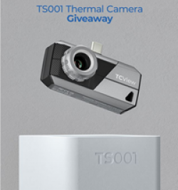 TS001 Thermal Camera Giveaway prize ilustration