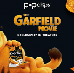 Popchips Garfield Movie Sweepstakes prize ilustration