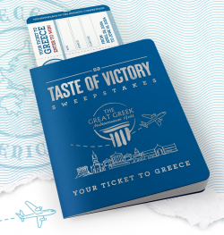 Taste of Victory Sweepstakes prize ilustration