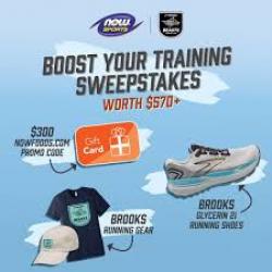 Boost Your Training Sweepstakes prize ilustration