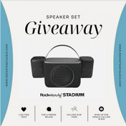 Rocksteady Bluetooth Speakers Giveaway prize ilustration