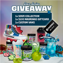 MADRINAS Sour Series Giveaway prize ilustration