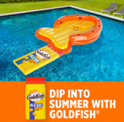 Dip Into Summer With Goldfish prize ilustration