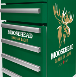Moosehead Tool Chest Fridge Giveaway prize ilustration