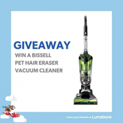 Lumabone Bissell Vacuum Giveaway prize ilustration