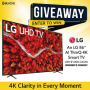 Win a Buydig Smart TV or Cash Giveaway in online sweepstakes