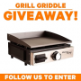 Win a Flat Top Griddle Sweepstakes in online sweepstakes