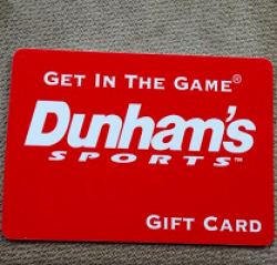 $1,000 Dunham Sports Giveaway prize ilustration