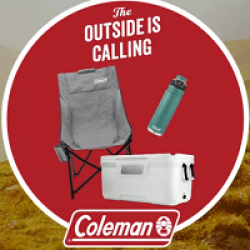 Coleman Sit N Sip Sweepstakes prize ilustration