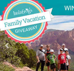 Hulafrog Family Vacation Giveaway prize ilustration