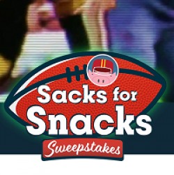 Sacks for Snacks Sweepstakes prize ilustration