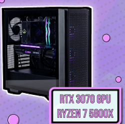 $2,000 RTX 3070 Gaming PC Giveaway prize ilustration