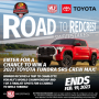 Win a Road to Redcrest Sweepstakes in online sweepstakes