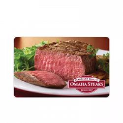 $100 Omaha Steaks Giveaway prize ilustration