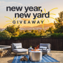 Win a New Year, New Yard Giveaway in online sweepstakes
