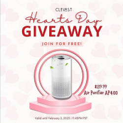 Clevast Hearts Day Giveaway prize ilustration