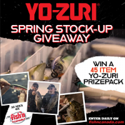 Yo-Zuri Spring Stock Up Sweepstakes prize ilustration