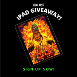 Green Friday iPad Giveaway prize ilustration