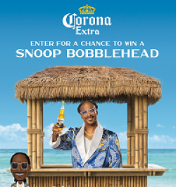 Snoop Dogg Bobblehead Giveaway prize ilustration