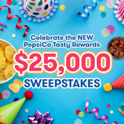 Tasty Rewards Sweepstakes prize ilustration