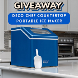 Deco Chef Ice Maker Giveaway prize ilustration