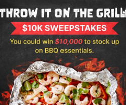Throw It On The Grill Sweepstakes prize ilustration