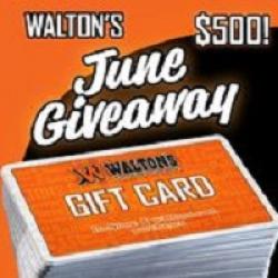 Waltons $500 Giveaway prize ilustration