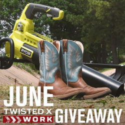 Twisted X Work Giveaway prize ilustration