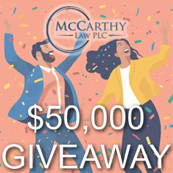 McCarthy Law 50k Giveaway prize ilustration