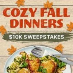 Cozy Fall Dinners Sweepstakes prize ilustration