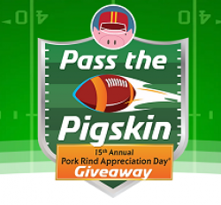Pass the Pigskin Sweepstakes prize ilustration