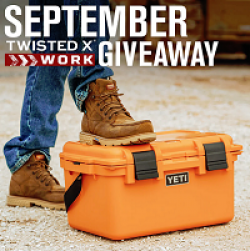 Twisted X September Giveaway prize ilustration
