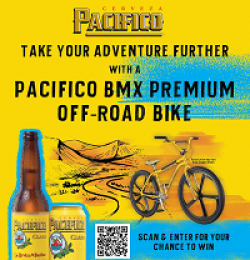 Pacifico Ride Through Summer Sweeps prize ilustration