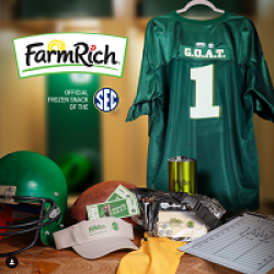 Farm Rich Coach G.O.A.T. SEC Giveaway prize ilustration