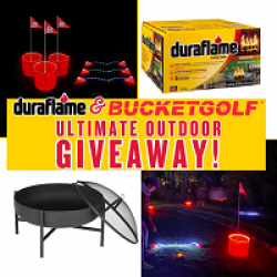 Duraflame BuckeGolf Sweepstakes prize ilustration