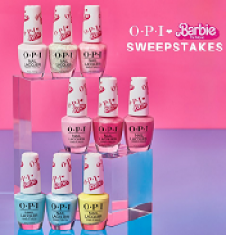 OPI Barbie Sweepstakes prize ilustration
