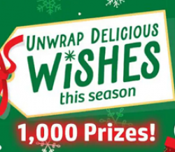 Delicious Wishes Gift Exchange Sweeps prize ilustration