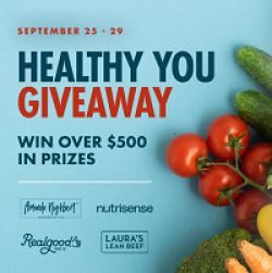 Healthy You Giveaway prize ilustration