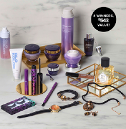 Avon Platinum Glamour Sweepstakes prize ilustration