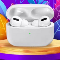 Book Riot AirPods Pro Giveaway prize ilustration