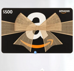 Gargle Water $500 Amazon Giveaway prize ilustration