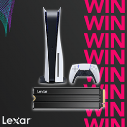 Lexar PS5 Black Friday Giveaway prize ilustration