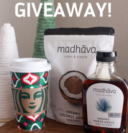 Madhava Starbucks Giveaway prize ilustration