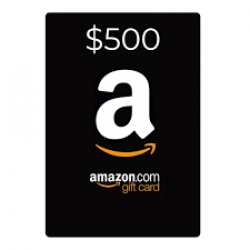 $500 Amazon Gift Card Giveaway prize ilustration