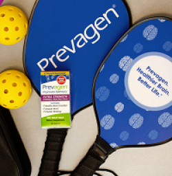 Prevagen Pickleball Sweepstakes prize ilustration