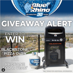 Blue Rhino Pizza Oven Giveaway prize ilustration