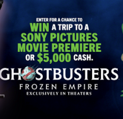 Cheetos x Ghostbusters Sweepstakes prize ilustration