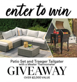 Patio Days Giveaway prize ilustration